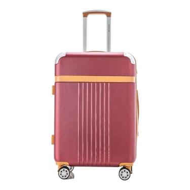 Imagem de Santino Mala de Viagem Média Athena Rígida ABS, Para Despacho 23kg, com 4 Rodas Duplas 360º, Cadeado TSA e Zíper Expansível