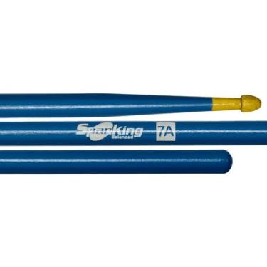 Imagem de Baqueta Spanking Linha Colorida 7A Clássica Azul 4026