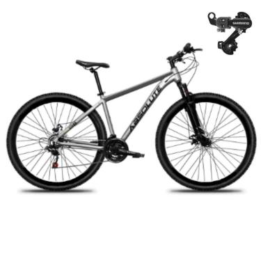 Imagem de Bicicleta Aro 29 Absolute Nero 5 21 Marchas Mtb Indexada Alumínio Suspensão 80mm Cambio Tras Shimano-Unissex