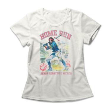 Imagem de Camiseta Feminina Jesus Rebateu o Pecado - Studio Geek, 2P, Off white