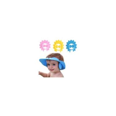Imagem de Visor Cap Bath Shower Baby Children, shampoo, proteção contra água - L