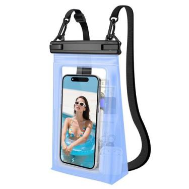 Imagem de Bolsa de telefone flutuante impermeável Guzack até 6,9" IPX8