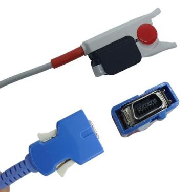 Imagem de Cabo Spo2 Adulto Compatível Com Colin - Maple Hospitalar