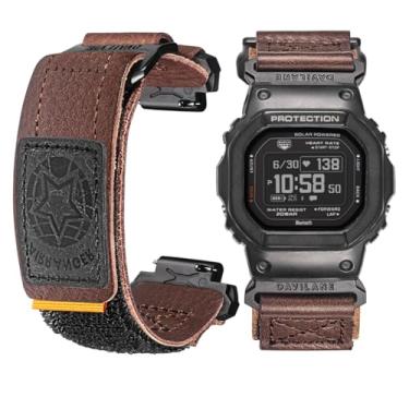 Imagem de Pulseira de relógio Casio masculina G-Shock GA-100/110/120/135/140/150/200/2100/2110, GB-5600, GBA-400, GW-M5610, pulseira Casio de couro de 16 mm