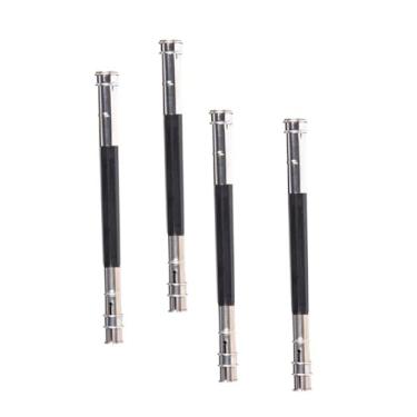 Imagem de Tangseajiao Extensor de lápis preto de aço inoxidável com duas cabeças para artigos de papelaria, artigos de mesa e acessórios de papelaria
