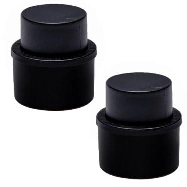 Imagem de 2 peças de protetor contra efervescência, tampa de bomba de refrigerante, carbonatação preservadora, garrafa de silicone universal, hermética à prova de vazamento e, refrigerante de cola para bebidas