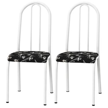 Imagem de Kit 02 Cadeiras Tubular America 056 Branco ARTEF