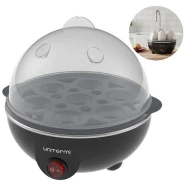 Imagem de Cozedor De Ovos Portátil Elétrico A Vapor Para Até 7 Ovos - Unitermi, 