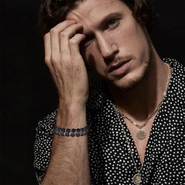 Imagem de Pulseira antiálcool internacional antiálcool para reduzir o desejo de beber joias para mulheres e homens, ajuda a aliviar a ansiedade, joias presentes, Medium, Latão, Sem Pedra Preciosa