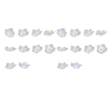 Imagem de Conjunto de 20 folhas de adesivos de scrapbook para diário, caderno, álbum de fotos - adesivos decorativos DIY florais, decalques de diário estilo Ins