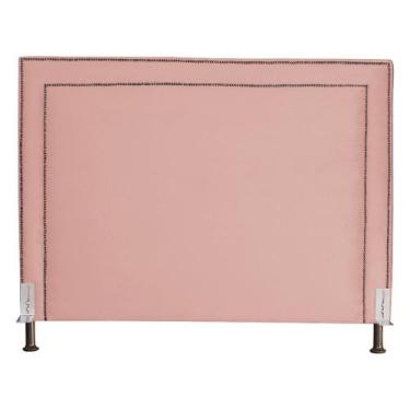 Imagem de Cabeceira Viviane Luxo Veludo Para Cama Box - DS Estofados, Solteiro, 