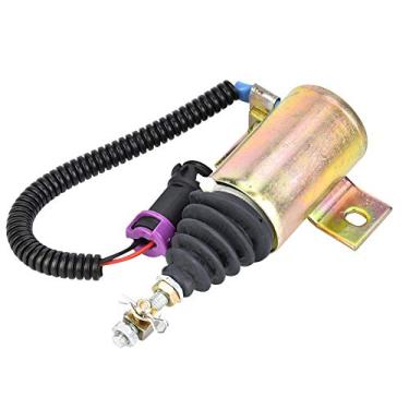 Imagem de 12V Diesels Desligar Solenóide, Combustível Parar Válvula Solenóide XHF 1121 E483310000093 para Foton 483 Com Estrutura Totalmente Selada