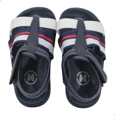 Imagem de Sandália Bb Molekinho Marinho/Branco