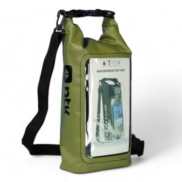 Imagem de NTK, Bolsa Daily Duffel Impermeável com Visor 2L para Trilhas e Atividades Outdoor, Verde
