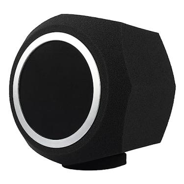 Imagem de Capacete de Microfone Condensador Estúdio Espuma Absorvente Som Capa Proteção para - Portátil -Pop Gravação Redução Ruíd