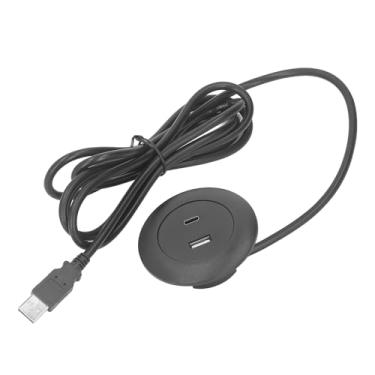 Imagem de Cryfokt Porta de Carregamento Redonda Incorporada Com Economia de Espaço USB Type C Tomada para Escritórios e Casas Entrada 5V para Sofás Elétricos