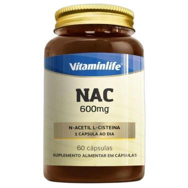 Imagem de Nac Acetil cisteina 600 Mg 60 Capsulas - Vitaminlife-Unissex