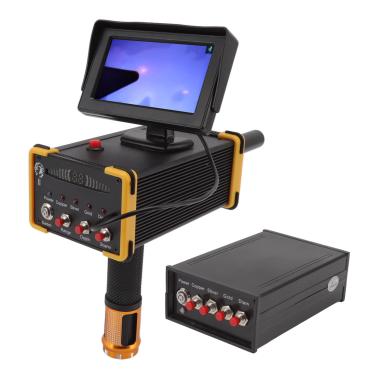 Imagem de Ymiko Detector de Metais Profissional GR8000 Localizador de Ouro Em Busca Profunda Com 15 M de Profundidade Dispositivo de Scanner de Metal Subterrâneo de Alta Sensibilidade de (plugue americano)