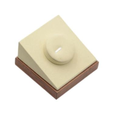 Imagem de KiBcsLic Expositor de Pulseiras Elegante e Prático para Mesa, Suporte Portátil para Pulseiras e Joias, Ideal para Exposição Armazenamento de Joias, Bege