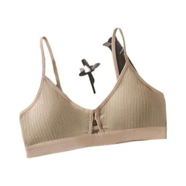 Imagem de Sutiã Esportivo Sexy Sem Costura Com Efeito Push up E Design Oco, Top 