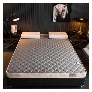 Imagem de Topper de colchão Queen, colchão dobrável, colchão de dormitório único engrossado respirável, colchão de espuma de memória de látex (cor: D, tamanho: 134.6 * 190.5 cm*5.1 cm), DKKEIGCCB-D-135*190CM