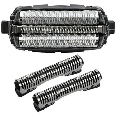 Imagem de WES9013PC Shaver Replacement Outer Foil and Inner Blade Set - Compatível com barbeadores Panasonic ARC3 de 3 lâminas (ES-LL41-K, ES8103S)