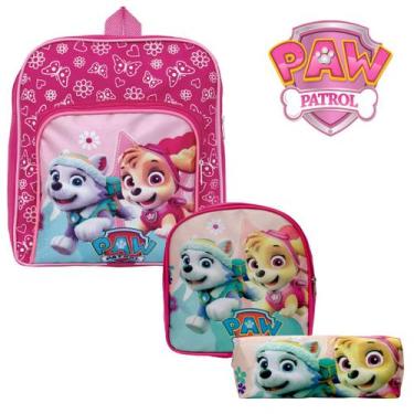 Imagem de Mochila Infantil Menina Patrulha Canina Skye Creche Toys 2U