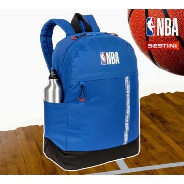 Imagem de Mochila Masculina Básica Resistente Escola Trabalho NBA - Sestini