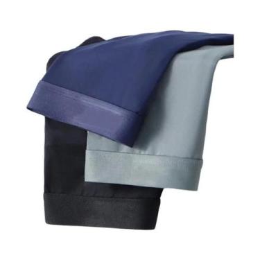 Imagem de Shorts Boxer De Verão Em Seda Gelada Para Homens, Pacote Com 3 Peças, 