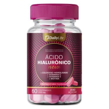 Imagem de Acido Hialuronico Vitaminas C E e Biotina 60 Comprimidos Suplemento Ze