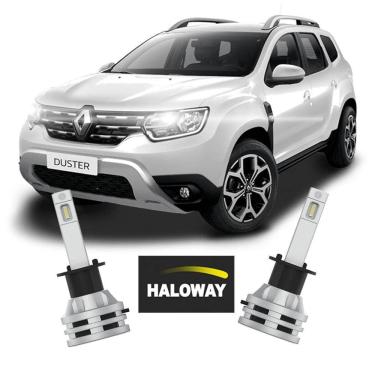 Imagem de Par Lâmpada Led Farol Alto Duster 2012/2021 6500K Haloway