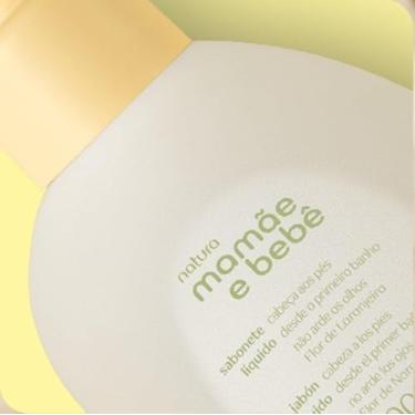 Imagem de Sabonete Líquido Mamãe e Bebê Flor de Laranjeira 200 ml