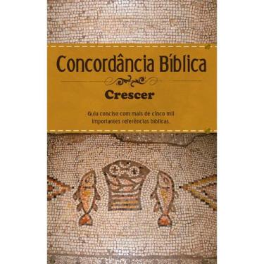 Imagem de Concordância bíblica - Crescer - Estampa única - GEOGRAFICA