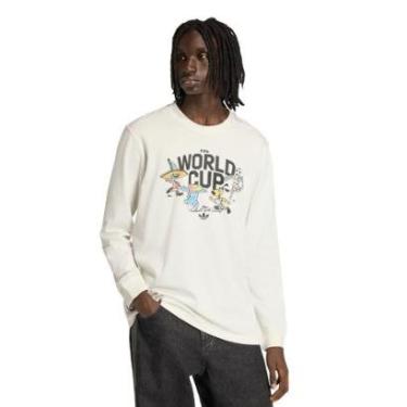 Imagem de Camiseta Adidas Manga Longa Mascote Copa Do Mundo Da Fifa 26 Masculina-Masculino