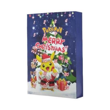 Imagem de Calendário Do Advento Kawaii Pikachu Pokémon, Modelo De Ação Figurativ