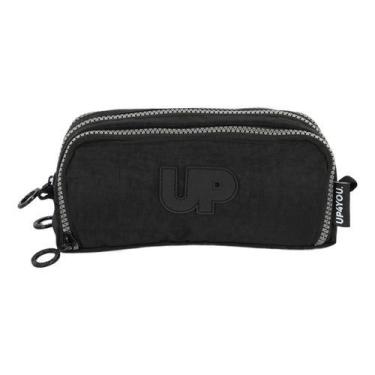 Imagem de Estojo Triplo Escolar Nécessaire Original Up4you Crinkle - Luxcel, Pre