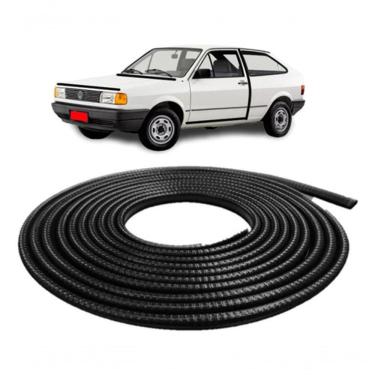 Imagem de Borracha Acabamento Couro De Cobra Gol Quadrado 05 Metros [f103]