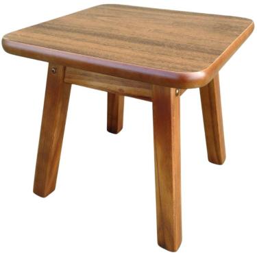 Imagem de Mini Banco Over 30x30 Imbuia Cor: Marrom