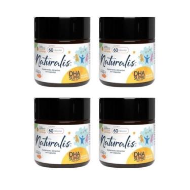 Imagem de Ômega DHA Supre Naturalis 60 Cáps Ômega Infantil, 4 Unids
