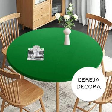 Imagem de Capa toalha de mesa redonda estilo  eiffel para diversas mesas e medid