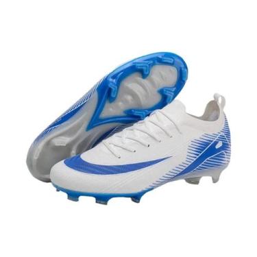 Imagem de Chuteiras De Futebol Masculinas Ultraleves Antiderrapantes Com Travas 
