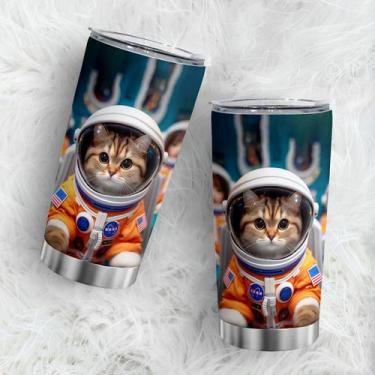 Imagem de Caneca de café Tumbler Oasisdream 600mL de aço inoxidável