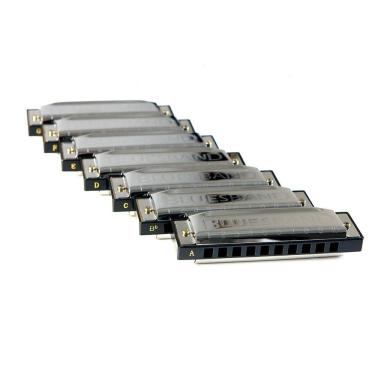 Imagem de Gaita Harmônica Blues Band Com 7 Afinações Da Hohner