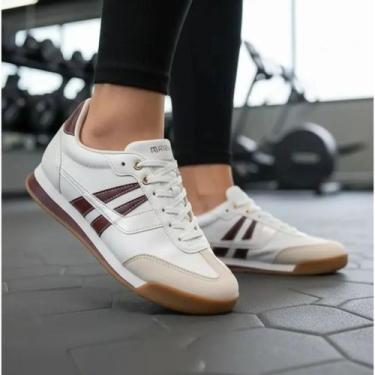 Imagem de Tênis Casual Feminino Ramarim Dia A Dia Casual Conforto, Camurçacoconu