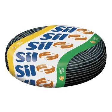 Imagem de Cabo Paralelo 2x0,5mm 300v Preto 100 Metros - Sil