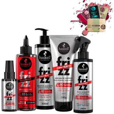 Imagem de Kit Haskell Frizz Cancelado Completo 5 Itens