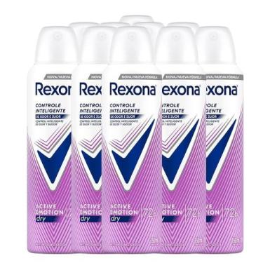 Imagem de Kit 10 Desodorante Rexona Feminino Active Emotion 150ml