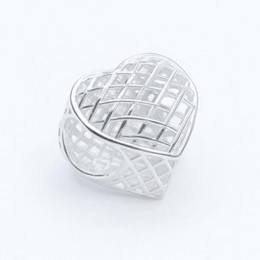 Imagem de Berloque Separador Filigrana em Prata 925 - MIT Joias, Coração