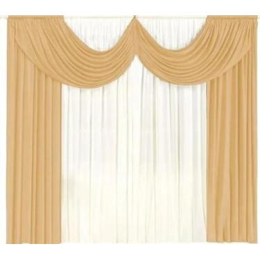 Imagem de Cortina Paris Pra Janela Sala E Quarto Com Bando 3,00 X 2,80 - osmari 