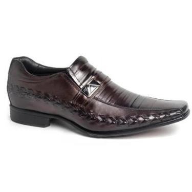 Imagem de Sapato Masc Rafarillo Couro Mogno - Kit 4 em 1 79352-01PK-Masculino